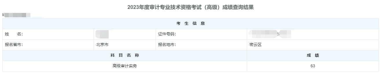 高级审计师通过率