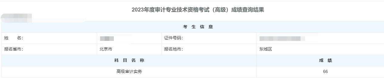 高级审计师通过率