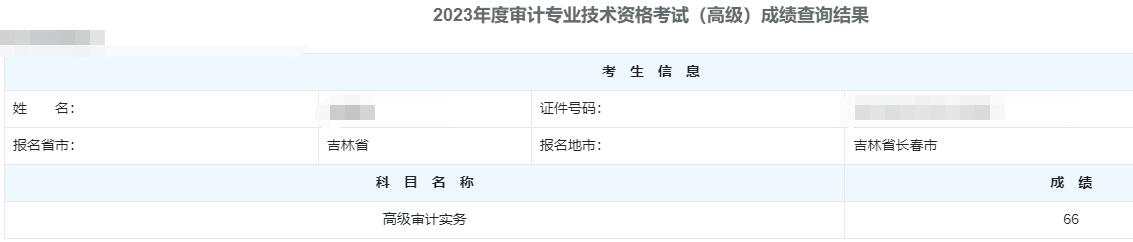 高级审计师通过率