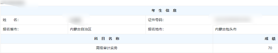高级审计师通过率