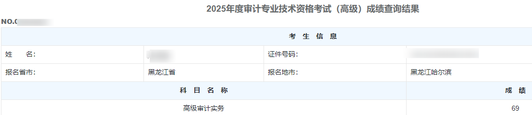 高级审计师通过率
