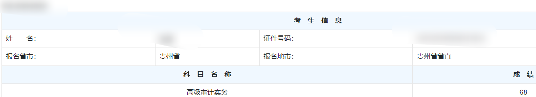 高级审计师通过率