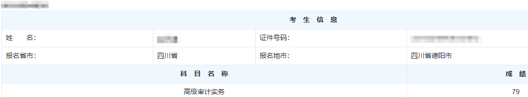 高级审计师通过率
